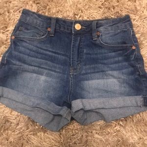 Jean shorts just in time for the warmer weather!